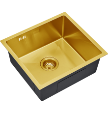 Мойка кухонная S.K.Sanitary SKS 4844 BRONZE с сифоном