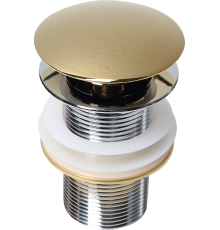 Донный клапан для раковины Melana MLN-330304G золото