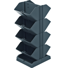 Кашпо Prosperplast Cascade garden IO1W200-S433 anthracite