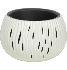 Горшок для цветов Prosperplast Sandy bowl DSK290-S449 white, 3,9 л