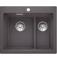 Мойка кухонная Blanco Pleon 6 Split темная скала