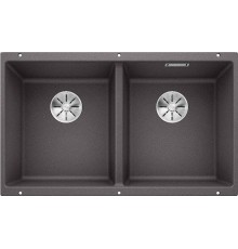 Мойка кухонная Blanco Subline 350/350-U темная скала