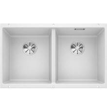 Мойка кухонная Blanco Subline 350/350-U белая