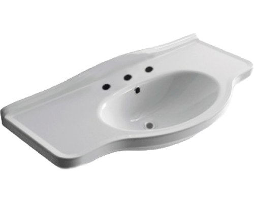 Раковина Galassia Ethos 8434 95 см 3 отверстия