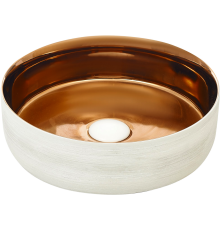 Раковина Weltwasser WW Elbach 3134 LSWG белая, золото