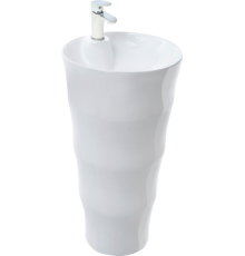 Раковина Weltwasser WW Leerbach 4242 GL-WT белая глянцевая