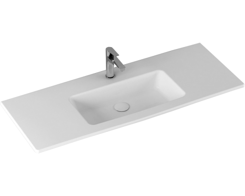 Раковина Allen Brau Fantasy Flat 122x47, без перелива, белая