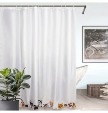 Штора для ванной Bath Plus Charme Red ch-21324 180х200
