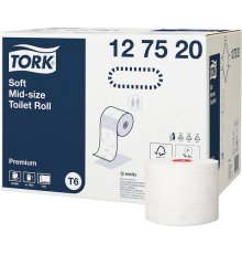 Туалетная бумага Tork Premium 127520 T6 (Блок: 27 рулонов)