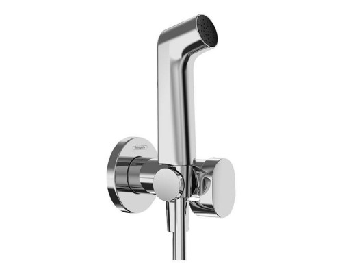 Hansgrohe Bidette E Гигиенический душ со смесителем, держатель, цвет: хром. 29232000 Hansgrohe Bidette E Гигиенический душ со смесителем, держатель, цвет: хром. 29232000