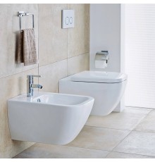 Duravit Viu Биде подвесное 37х57см.,  с 1 отв под смеситель, цвет: белый. 2292150000