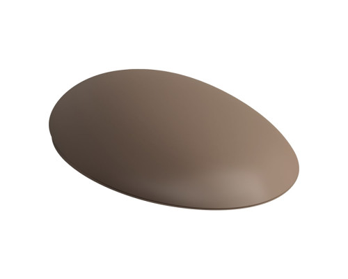 Laufen Alessi One Сиденье для унитаза 48.1x35x10.7см., с микролифтом, цвет: кофе матовый. 8.9297.1.188.000.1