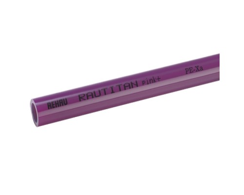 Труба PE-Xa Rehau RAUTITAN pink+ 20х2,8 мм, бухта 120 м. 13360521120 Труба PE-Xa Rehau RAUTITAN pink+ 20х2,8 мм, бухта 120 м. 13360521120