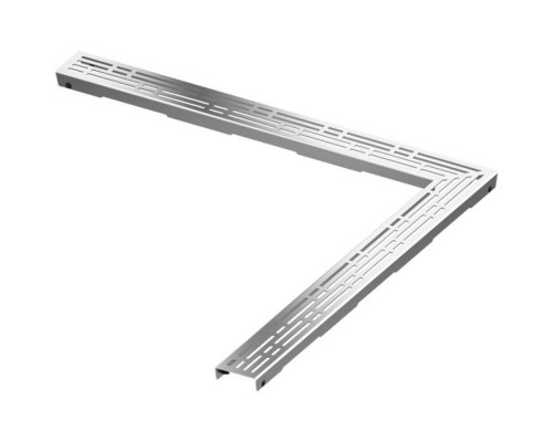 TECEdrainlinе Решетка угловая basic, 1000х1000 мм, нерж. сталь, полированная. 611010