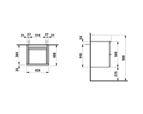 Laufen Space База с раковиной 43.5х38.5(41)х52см., подвесная, 1 отв., с 2 ящиками, цвет: светлый орех. 8.1528.1.000.104.1, 4.1010.2.160.101.1 Laufen Space База с раковиной 43.5х38.5(41)х52см., подвесная, 1 отв., с 2 ящиками, цвет: светлый орех. 8.1528.1.000.104.1, 4.1010.2.160.101.1