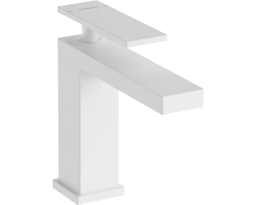 Смеситель для раковины Hansgrohe Tecturis E 110 73010700 матовый белый Смеситель для раковины Hansgrohe Tecturis E 110 73010700 матовый белый