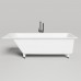 Salini Cascata KIT Встраиваемая ванна 170.6х75.1х60см., донный клапан Click-Clack белый, сифон, ножки, мат-л: S-Sense, цвет: белый глянцевый. 104813G