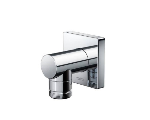 TOTO Showers Подключение для шланга, 54x49x54мм, цвет: хром. TBW02013R TOTO Showers Подключение для шланга, 54x49x54мм, цвет: хром. TBW02013R