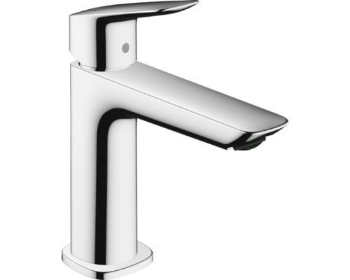 HG 71 251 000 Logis Fine Смеситель для раковины 110 мм, со сливным гарнитуром, 5 л/мин 71251000