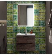 Мебель для ванной комнаты BelBagno Marino-cer-n 60 подвесна, rovere nature grigio
