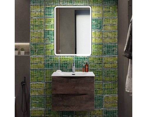 Мебель для ванной комнаты BelBagno Marino-cer-n 60 подвесна, rovere nature grigio Мебель для ванной комнаты BelBagno Marino-cer-n 60 подвесна, rovere nature grigio