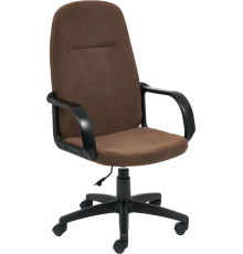 Компьютерное кресло TetChair Leader флок коричневый 6