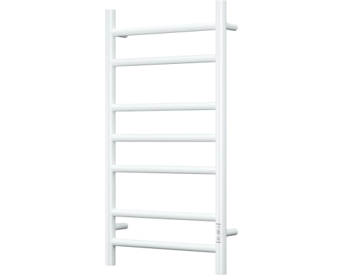 Полотенцесушитель электрический Bauedge Stil R 40х80, белый полуматовый