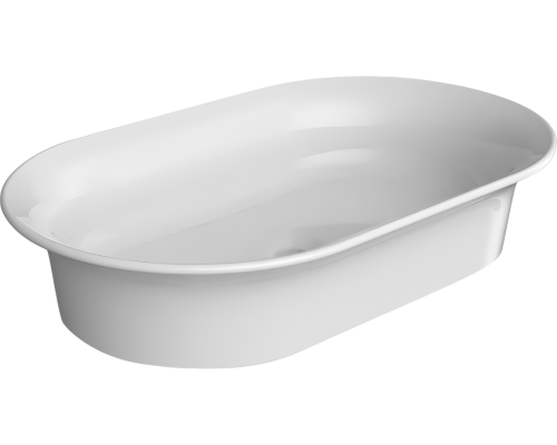 Накладная раковина KERAMA MARAZZI Canaletto 65, глянцевая белая