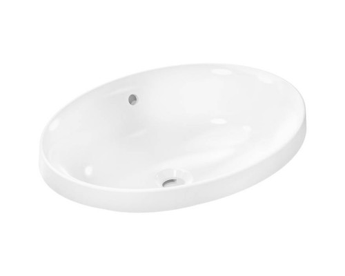 Hansgrohe Xuniva D Раковина 55x40см., встраиваемая, без отв., цвет: белый. 60156450 Hansgrohe Xuniva D Раковина 55x40см., встраиваемая, без отв., цвет: белый. 60156450