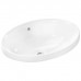 Hansgrohe Xuniva D Раковина 55x40см., встраиваемая, без отв., цвет: белый. 60156450