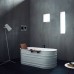 Agape Vieques Ванна отдельностоящая 171x72.6x63.5 см, цвет: белый. AVAS0911ZZ