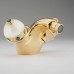 THG Cheverny Malachite Смеситель для биде, 1 отв., цвет: золото/малахит. A1S-F01-3202