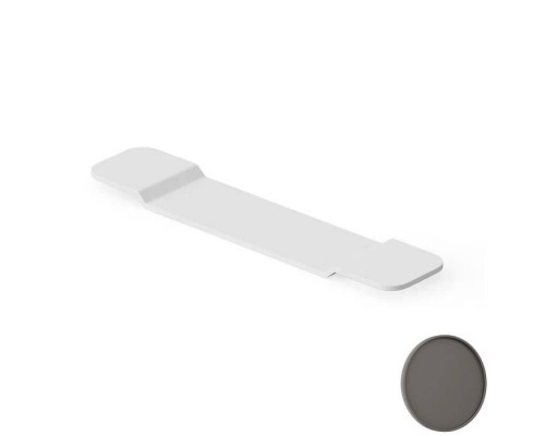Dea Design Accessories Полочка для ванны 94х20х3.5см., подвесная, цвет: graphite. DD3601 940 5