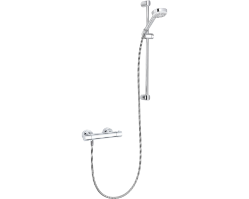 Термостатический смеситель Kludi Logo Shower Duo 6857505-00 с душевым гарнитуром