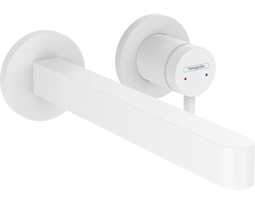 HG 76 050 700 Finoris Смеситель для раковины 225 мм, на 2 отв., настен., (внешняя монтажная часть)