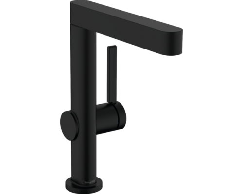 HG 76 060 670 Finoris Смеситель для раковины 221 мм, PushOpen, Г излив, 5 л/мин 76060670