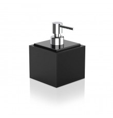 Decor Walther Brownie SSP Дозатор для мыла, цвет: Искусственная кожа черного цвета. 0937760