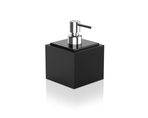 Decor Walther Brownie SSP Дозатор для мыла, цвет: Искусственная кожа черного цвета. 0937760