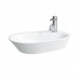 Laufen Palomba Раковина-чаша 60х40х13 см, 1 отв., покрытие LLC, цвет: белый. 8.1680.3.400.104.1