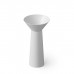 Dea Design Pedestal Basin Раковина 48х48х90см., напольная, без отв., Solid Surface, цвет: White №18. DD2022 480 18