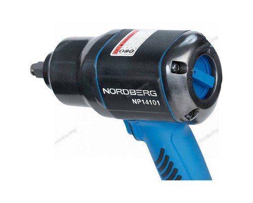 Пневмогайковерт ударный NORDBERG NP14101K ( 1/2", 1300 Нм)