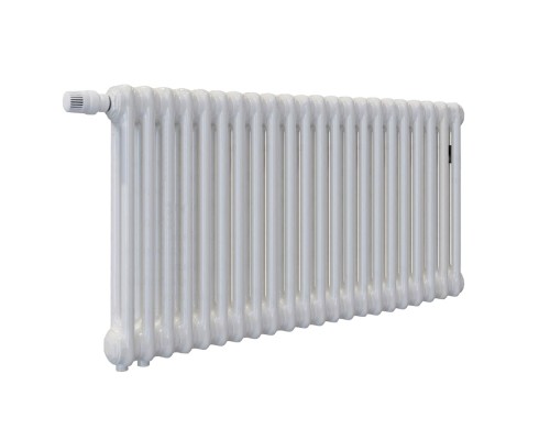 Трубчатый радиатор Arbonia 2050V, 22 секции, нижнее подключение(с вентилем), без накладок 2050V/22 RAL 9016