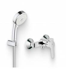 Душевой комплект Смеситель для душа Grohe BauEdge 23333000 + Гарнитур Tempesta Cosmopolitan 27588002
