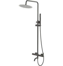 Душевая стойка ESKO Bangkok ST250BGGM оружейная сталь