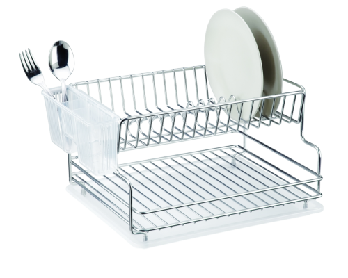 Сушилка Tekno-tel KB005, для посуды и приборов, с поддоном, хром