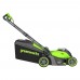 Газонокосилка аккумуляторная Greenworks GD40LM411, 40V ( без АКБ и ЗУ)