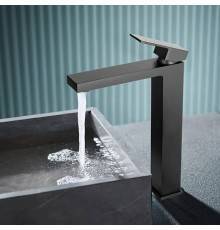 Смеситель для раковины высокий Maretti Umbria Black UMB32RF52, черный