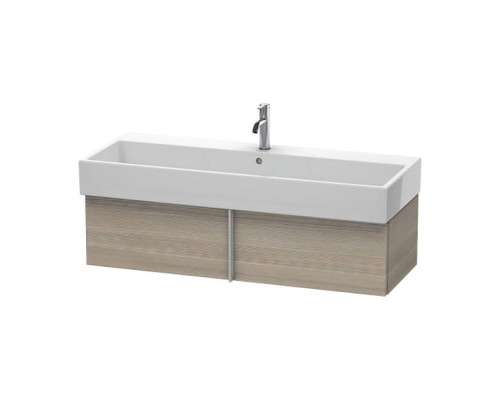 Duravit VA Тумба подвесная, 118.4x43.1х29.8см., с раковиной и 1 выдв. ящиком, цвет: сосна серебристая. VA612903131,  2350120000