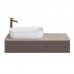 Kerama Marazzi Magica Тумба подвесная, 115.4х48.5х22см., 2 ящика, цвет: вечерний серый матовый. MA.120.2\EGR.M