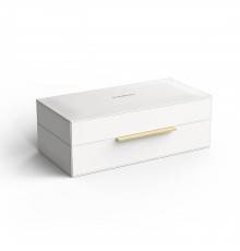 Decor Walther Brownie BOX S Коробка универсальная 27х14х9.5см., искусственная кожа, цвет: белый. 0939750